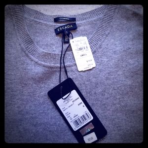 Price firm!!NWT Escada cashmere sleeveless top